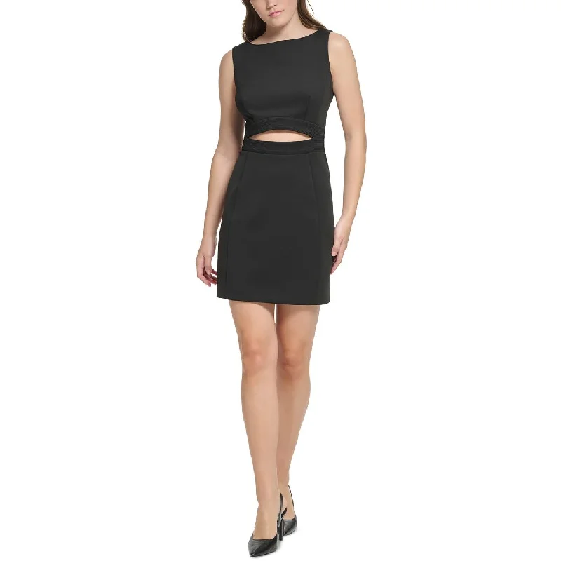 Flash Sale Or Flash Sales Calvin Klein Womens Cut-Out Rayon Sheath Dress