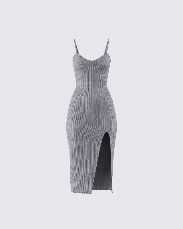 Women's Trendy Outfits Ilana Grey Rib Sweater Dress