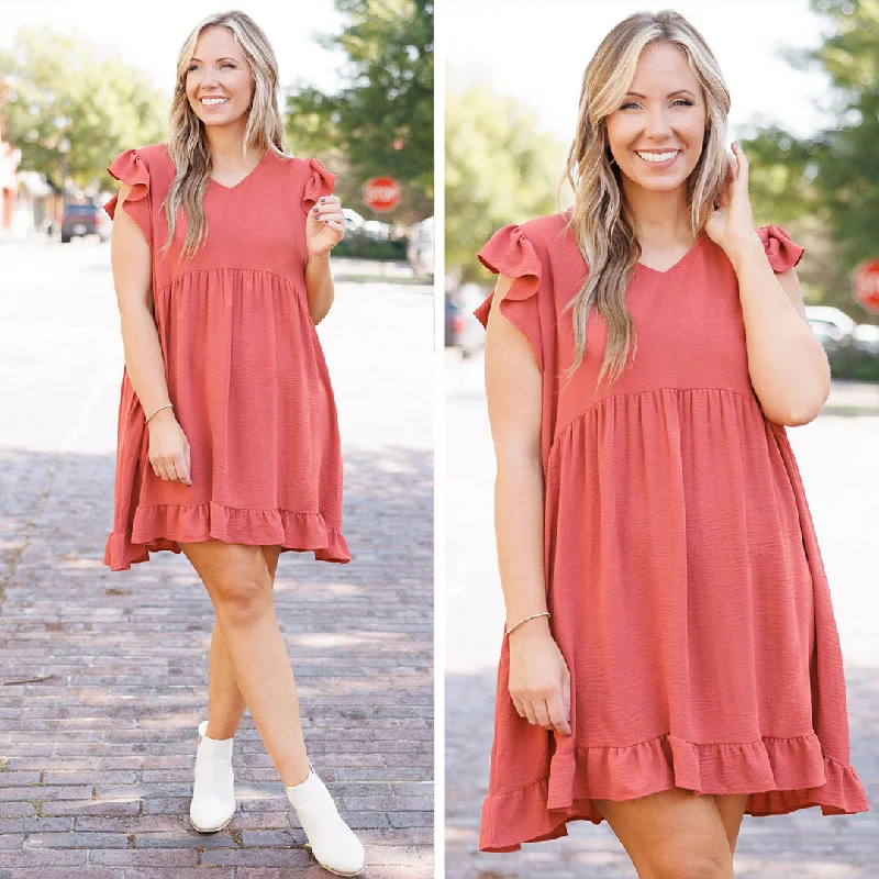 Sale Clothes Online Cozy Cabana Dress, Desert Rose