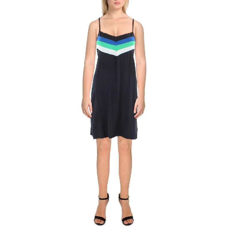 Women's Outerwear for All Weather Conditions P.J. Salvage Womens Crinkled Mini Slip Dress