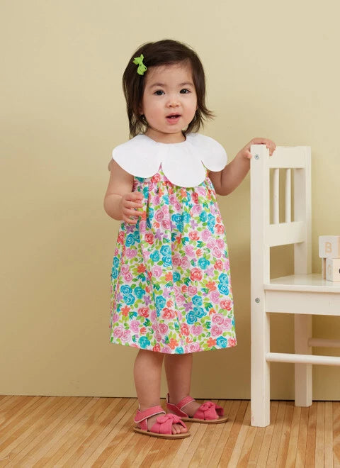 Women's Clothing Boutique Butterick Baby Dress and Panties B6903