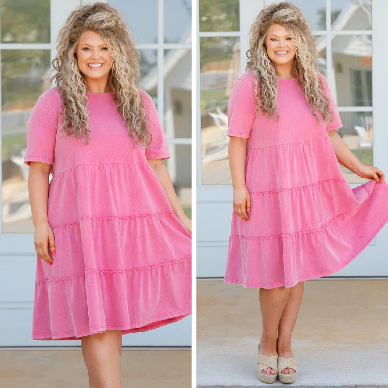 Clothing Sales Happier Forever Dress, Pink