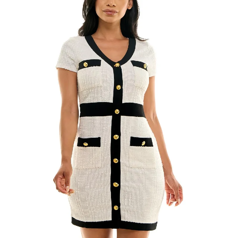 Top 10 Women's Online Clothing Stores Almost Famous Womens Juniors Above Knee Tweed Wear To Work Dress Top 10 Women's Online Clothing Stores Almost Famous Womens Juniors Above Knee Tweed Wear To Work Dress