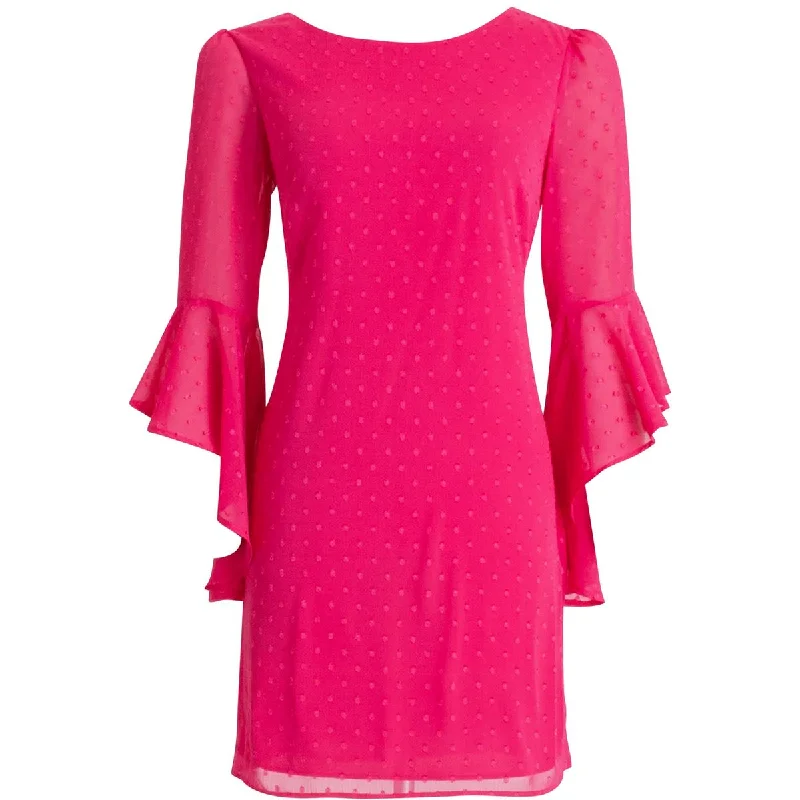 Business Casual Outfits Connected Apparel Womens Above Knee Textured Sheath Dress