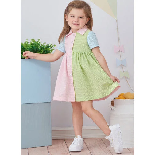 Women's Active Clothing Simplicity Toddlers Dresses S9760
