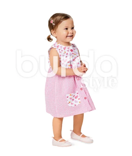 Modern Women's Wardrobe Essentials Burda Baby Dress and Panties 9357