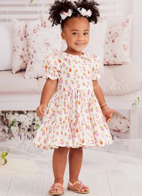 Affordable Women's Clothing McCalls Baby/Child Dresses M8266