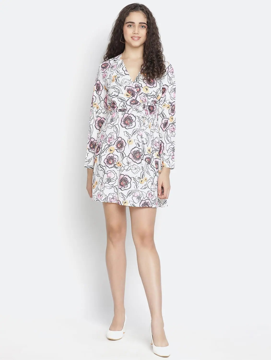 Sales Clothes Dreams Of Colors Digital Print Classy Women Dress