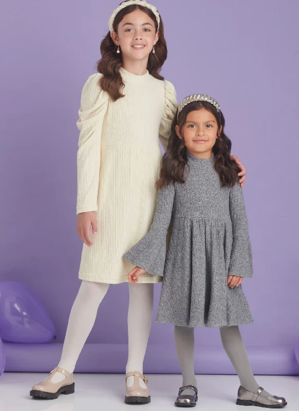 Timeless Classics Simplicity Child/Teen Knit Dresses S9862