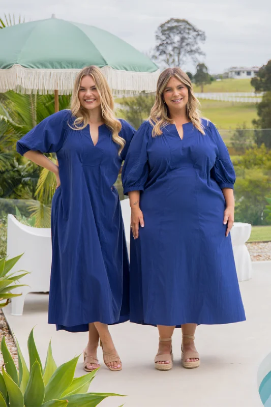 Women's Plus-Size Clothes PQ Collection Novella Dress Pacific