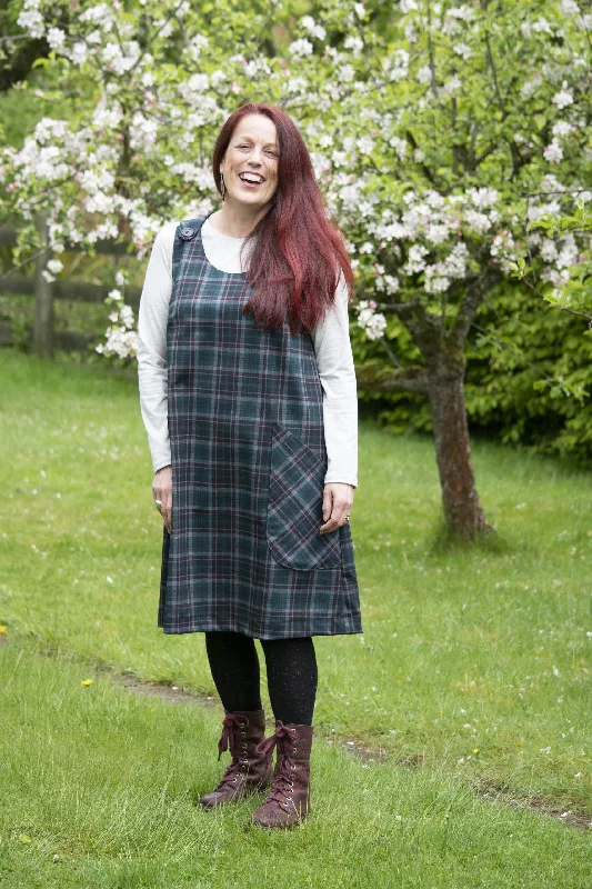 Stylish Loungewear for Women Bobbins and Buttons Jayne Pinafore Dress