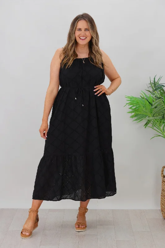 Casual and Comfortable Outfits Natural Bay Kiana Dress Black