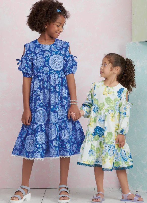 Women Clothing Simplicity Child/Teen Dresses S9933