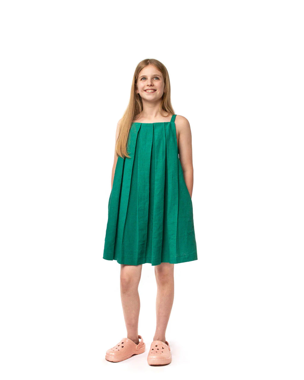 Women's Chic Outerwear Outfit Little Rosy Cheeks Ettle Dress and Top