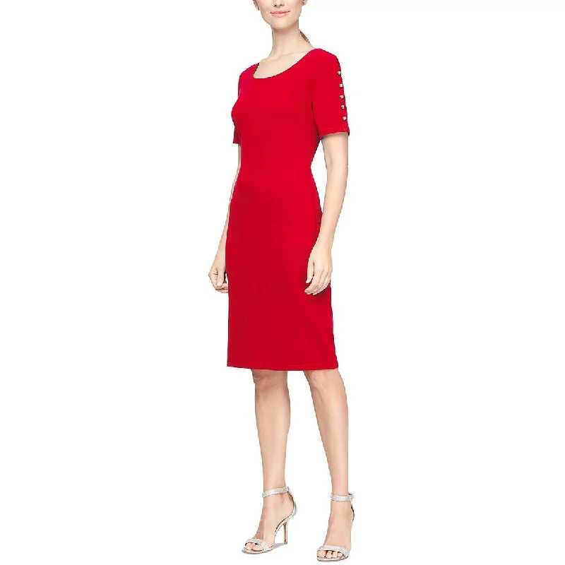Women's Elegant Evening Outfit SLNY Womens  Sheath Dress