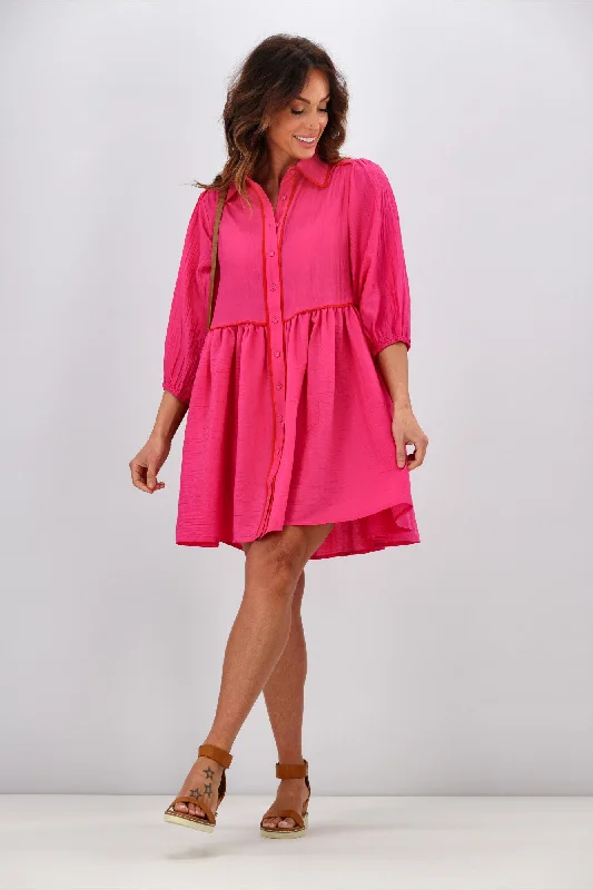 Flash Sale Online Roseason Poppy Dress Hot Pink