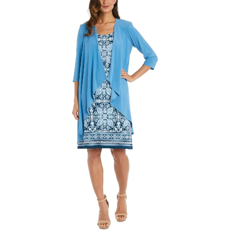 Colorful Clothing R&M Richards Womens 2PC Jacket Two Piece Dress