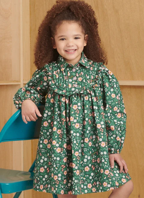 Preppy Style Simplicity Children's Dresses S9830