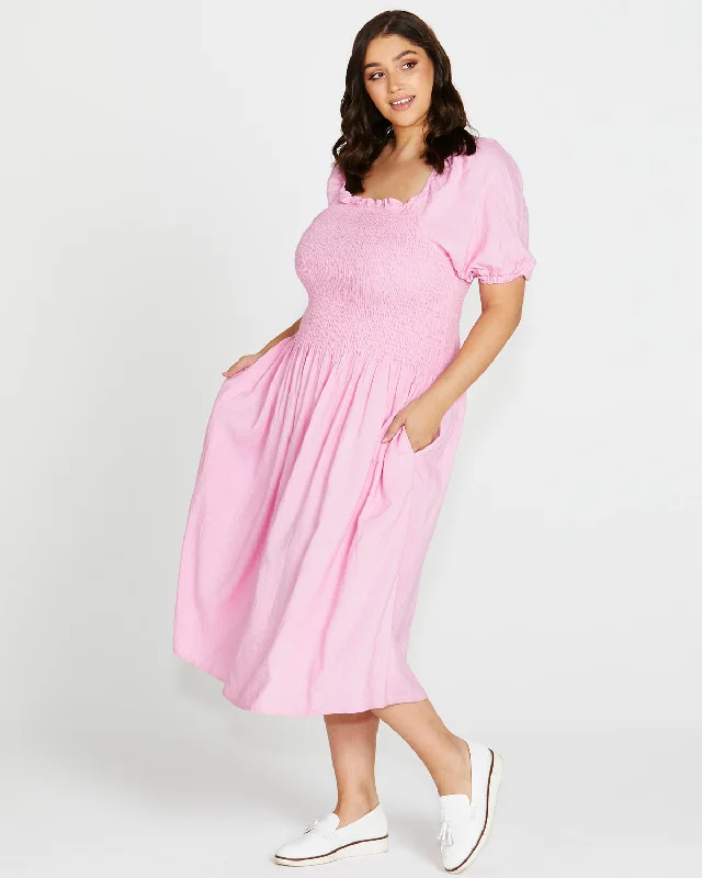 Women's Professional Clothes Betty Basics Ingrid Dress Prism Pink