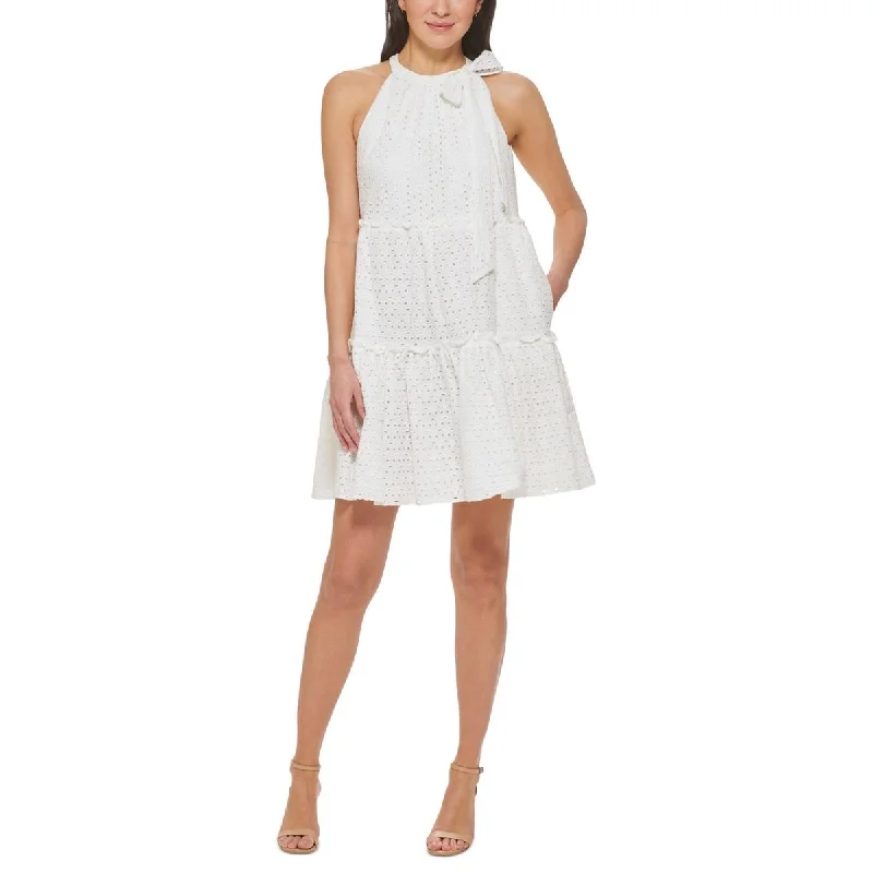 Outfits For Girls Vince Camuto Womens Summer Mini Halter Dress