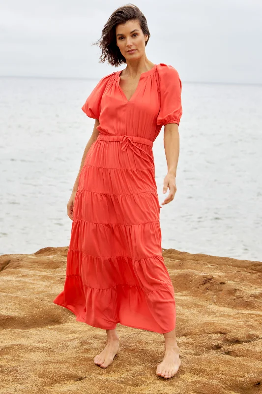 Urban Femme Streetwear Betty Basics Aleja Dress Fiesta Red