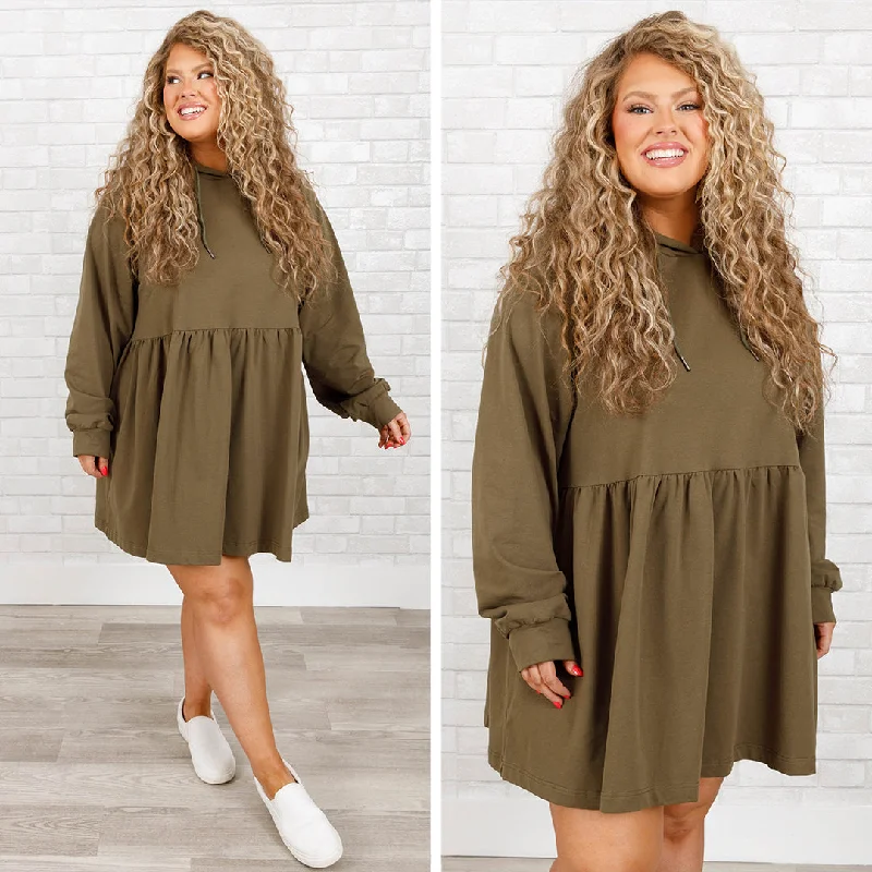 Casual Outfit For Women Only Passion Dress, Green