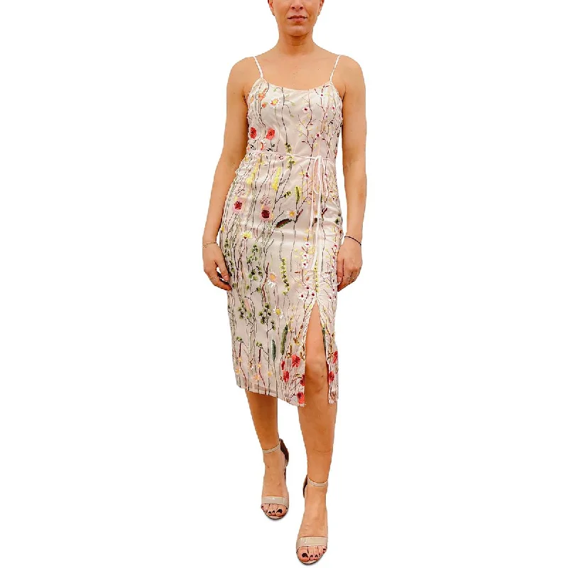 Trendy Women's Dresses Online Sam Edelman Womens Embroidered Sheath Dress