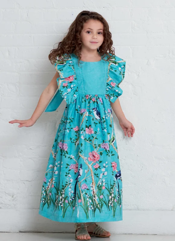 Trendy Women's Apparel McCalls Children's Dresses M7739