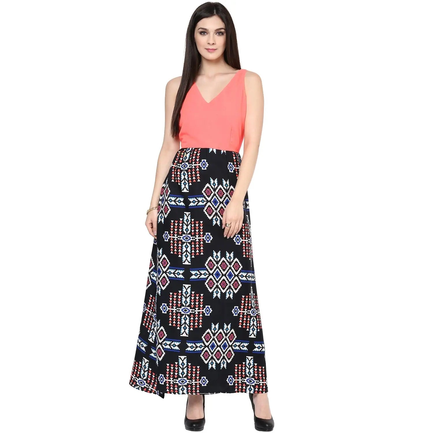 Casual Clothing for Women Neon Print Dress