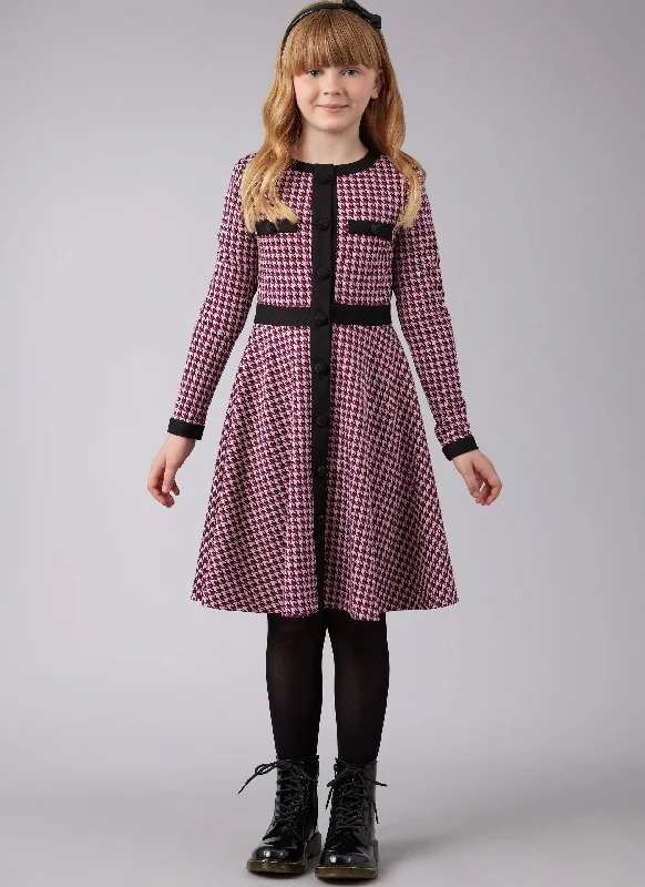 Online Boutiques Best McCalls Child/Teen Knit Dresses M8445