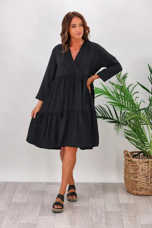 Women's Everyday Garments Betty Basics Georgiana Dress Black