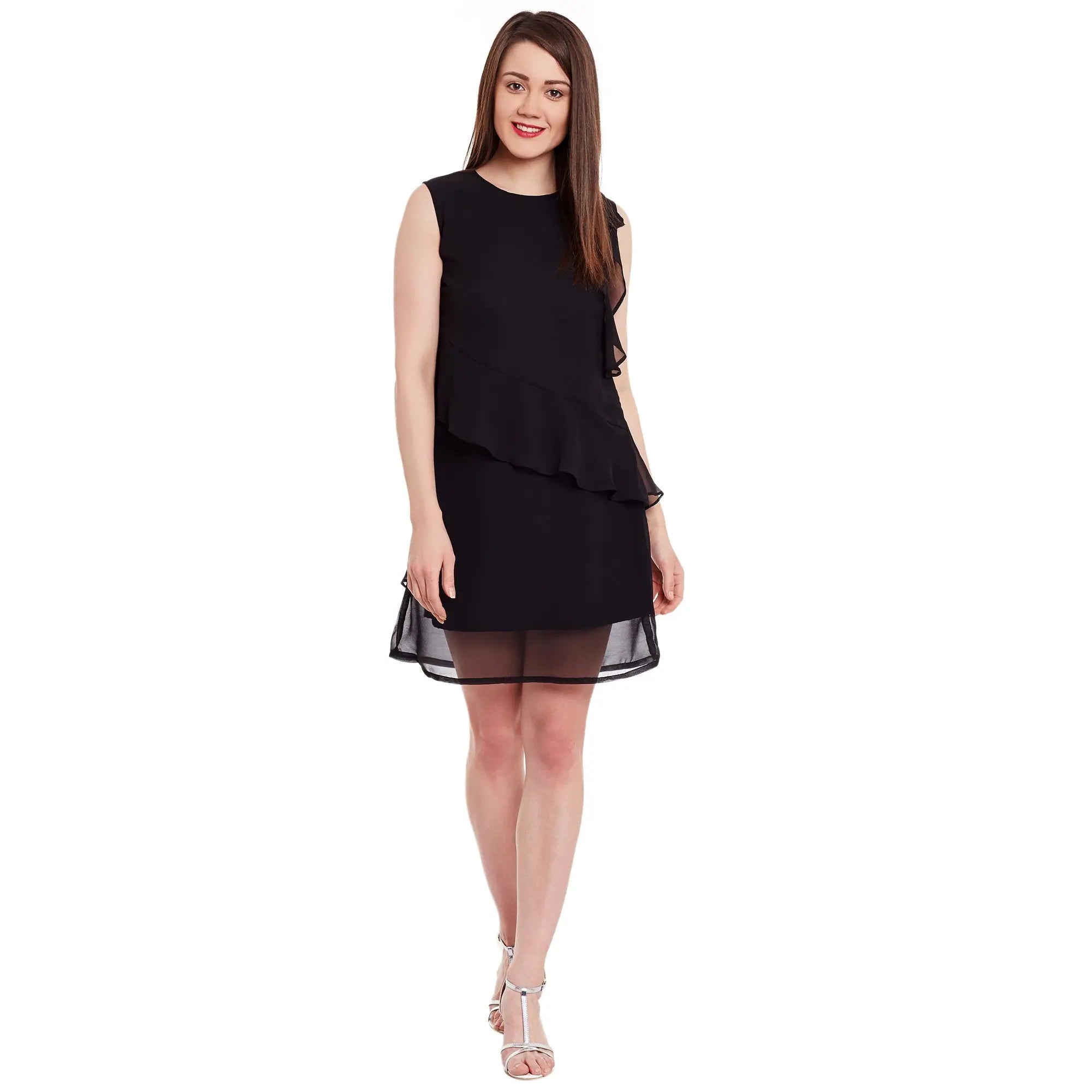 Women's Vintage Clothes Layered Dress