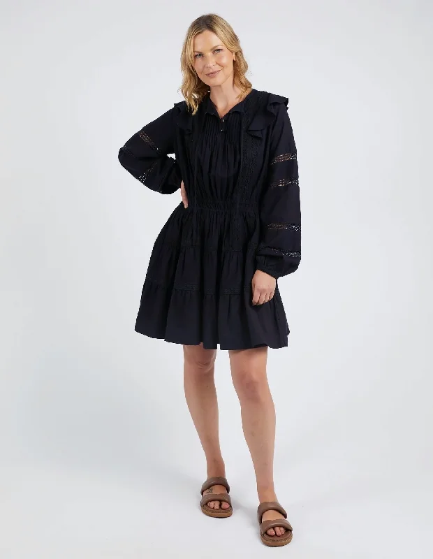 Boutique Styles Elm Bonnie Dress Black