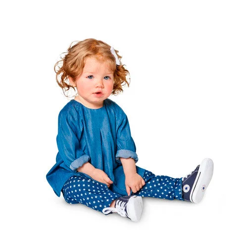 Women's Casual Wear Clothes Burda Baby/Child Top, Dress and Trousers 9348