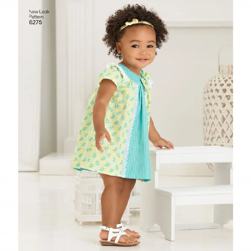 Sustainable Women's Clothes New Look Baby's Dress and Panties N6275