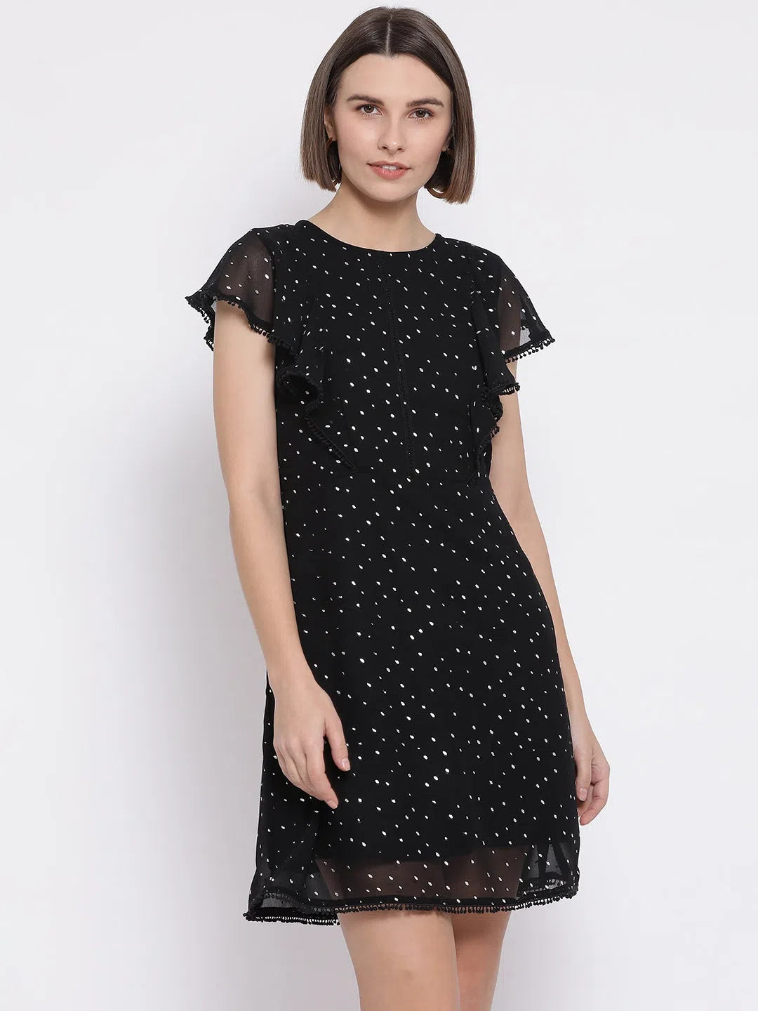 Seasonal Sale Polka Pixel Chic Women Dress
