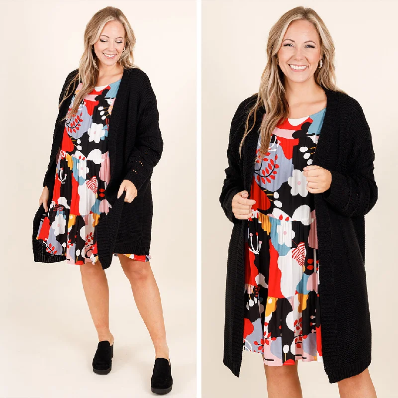 Save Big Flooding With Perfection Dress, Black
