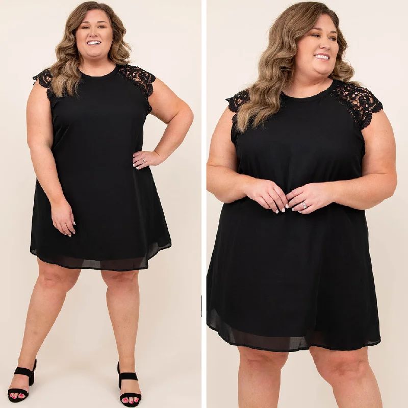 Bundle Offer Why Not Fall In Love Dress, Black