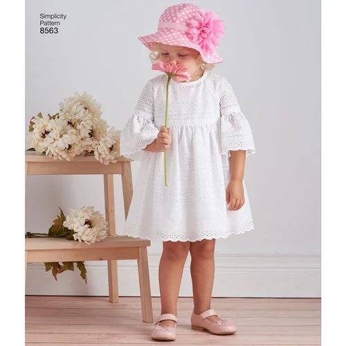 Women's Clothing Sale Simplicity Baby/Child Dress S8563
