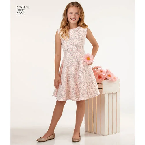 Women's Outerwear Clothing New Look Child/Teens Dresses N6360