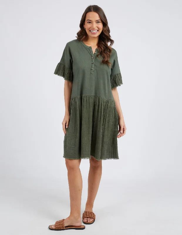 Women's Clothes For Work Events Elm Fable Dress Khaki