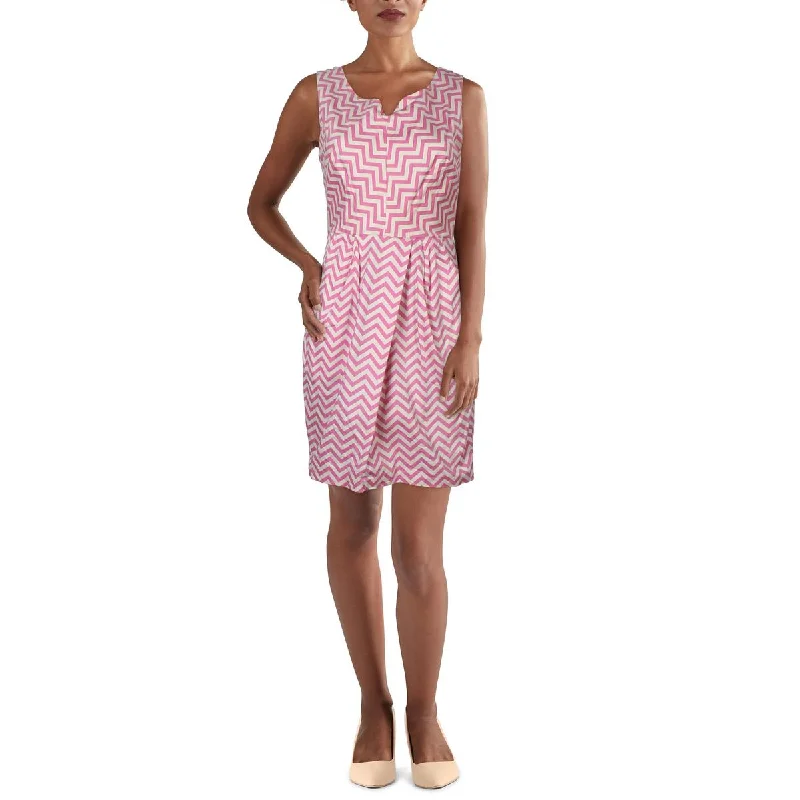 Fashionable Dresses for Women City Studio Womens Striped Mini Sheath Dress