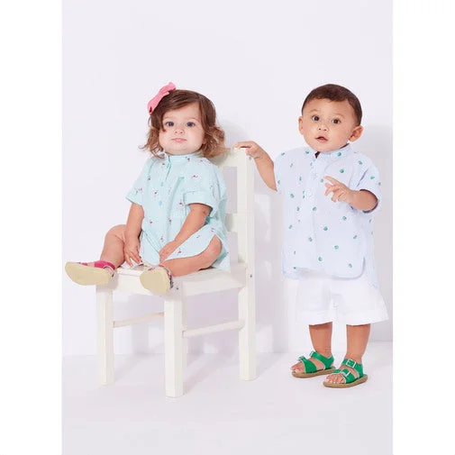 Online Clothing Boutiques New Look Babies Top, Dress and Shorts N6725
