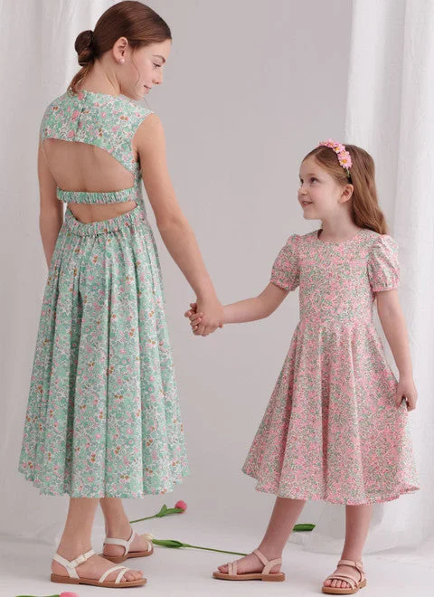 Women's Loungewear Clothes Simplicity Child/Teen Dresses S9799
