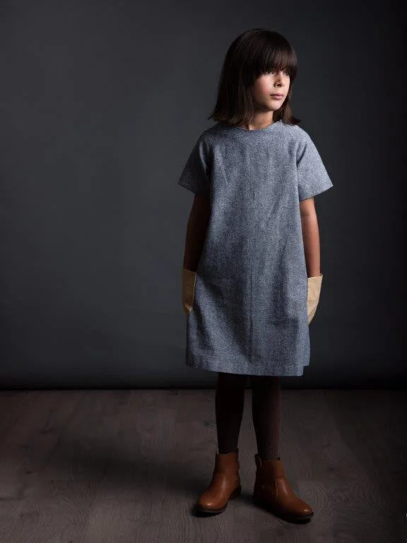 Comfortable Lounge Clothing The Avid Seamstress Children's Raglan Dress