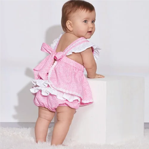 Fashion-Forward Women's Clothing Simplicity Babies Dress and Panties S8893