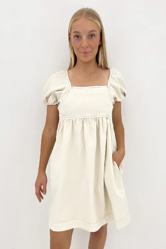 Women's Clothing Sets Jade Dress Ecru