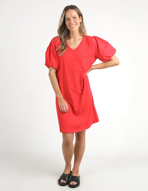 Fashion-forward Women's Clothing Elm Joy Dress Bittersweet Red