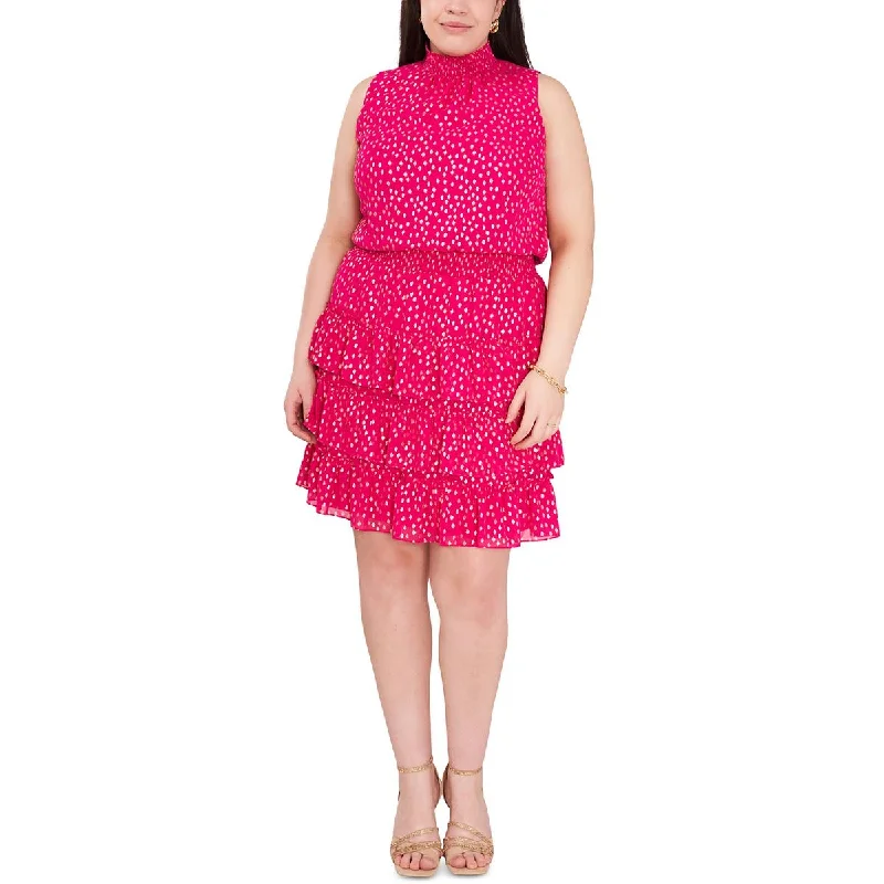 Women's Activewear Outfit MSK Womens Causal Print Fit & Flare Dress
