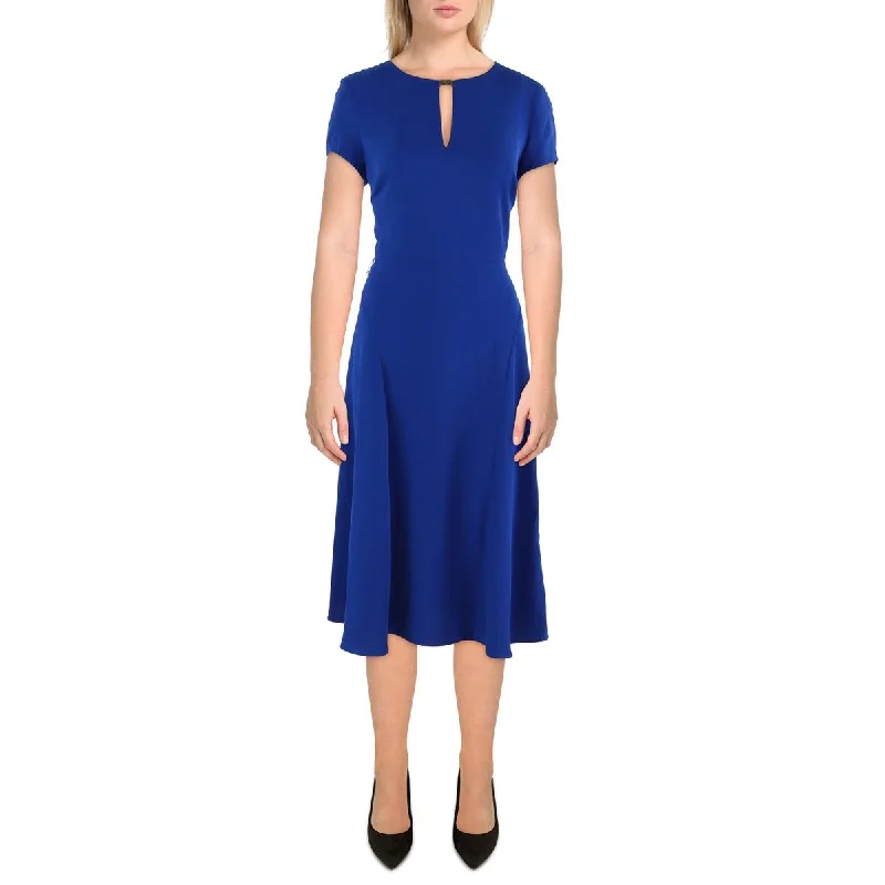 Chic Outfits Lauren Ralph Lauren Womens Short Sleeve Knee-Length Wear To Work Dress